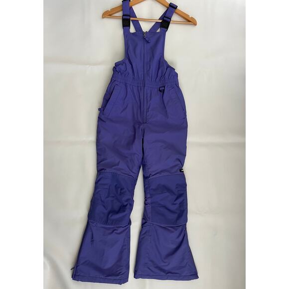 Lands' End Other - Land’s End Kids Squall Waterproof Insulated Iron Knee Snow Bibs Violet‎ Skiing